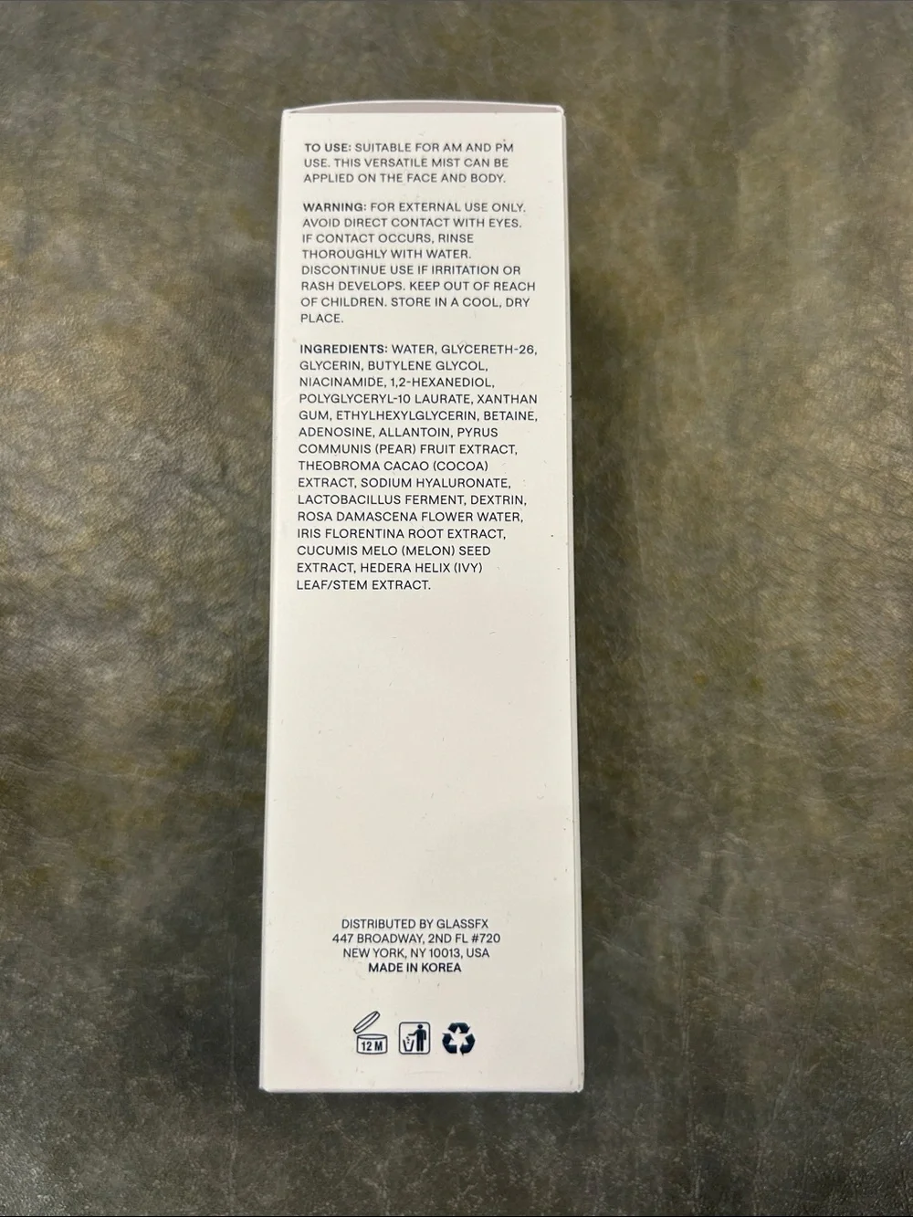 GLASSFX ReviveFX Glass Skin On-The-Go Serum Mist